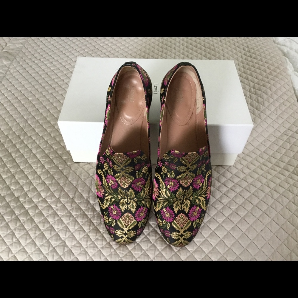 👠Lewit Brocade Flats
